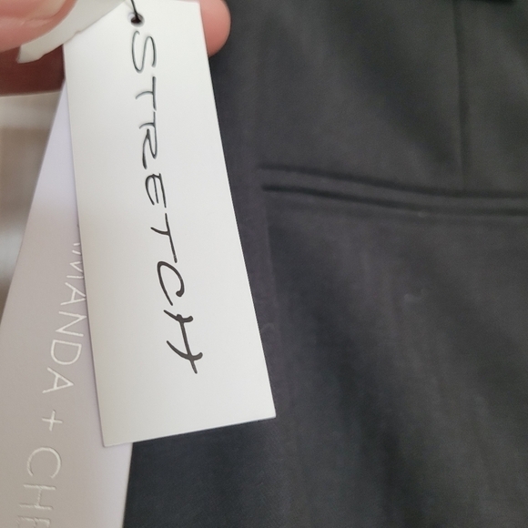 Amanda + Chelsea Slim Straight Leg Dress Pants with Stretch - Picture 3 of 7